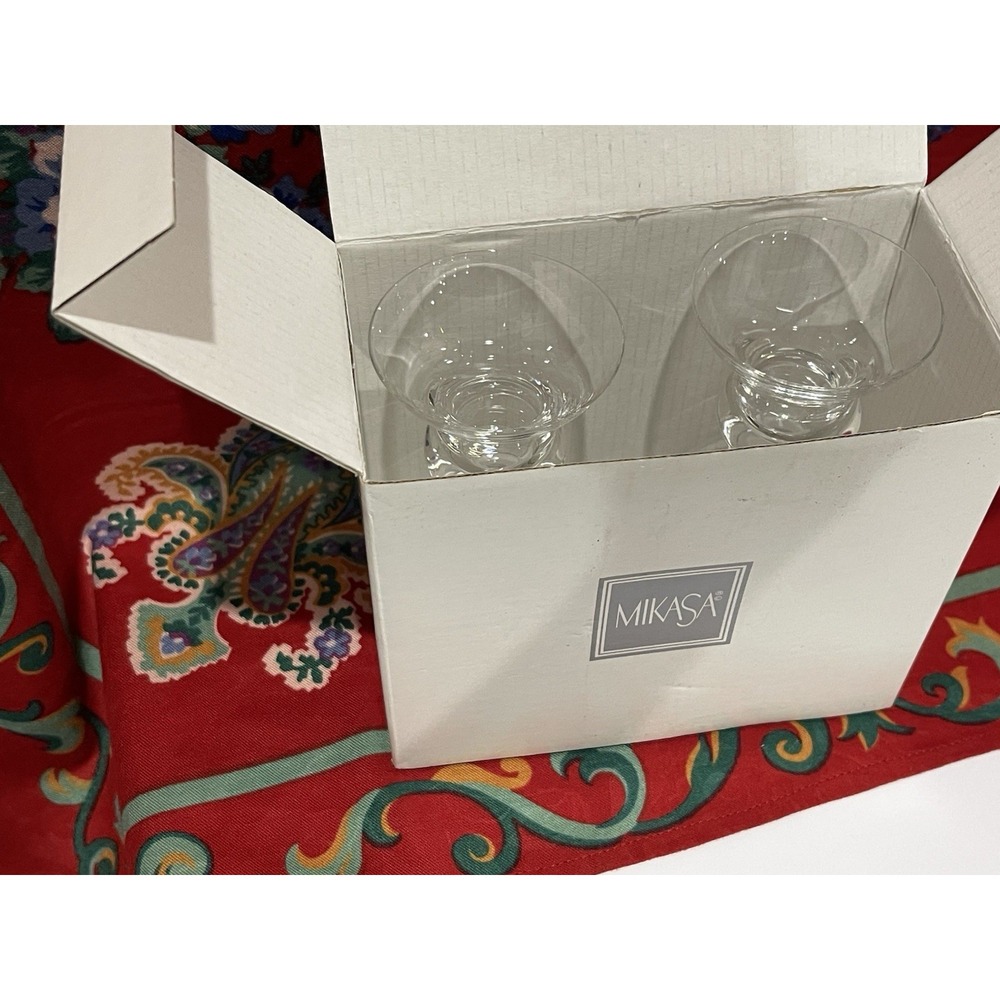 Pair‎ Of Mikasa Kensington 5 1/4" Candlestick Holders Frost New Elegant - Picture 8 of 10